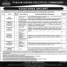 Punjab Higher Education Commission Jobs 12 October 2019