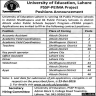 University of Education Jobs 09 October 2019