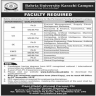 Bahria University Karachi Jobs 17 November 2019