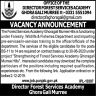 Office Of The Directorate Forest Services Academy Ghora Gali Murree Jobs 12 November 2019
