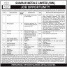 Saindak Metals Limited Jobs 27 November 2019