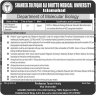 Shaheed Zulfikar Ali Bhutto Medical University Islamabad Jobs 20 November 2019