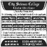 City Science College Kasur Jobs 08 December 2019