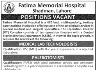 Fatima Memorial Hospital Jobs 22 December 2019