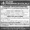 Islam Pharmaceutical Sialkot Jobs 22 December 2019