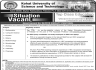 Kohat University Of Science And Technology Jobs 21 December 2019