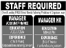 Managing Staff Required In FCMD Brand Jobs 08 December 2019