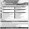 Mir Chakar Khan Rind University MCKRU Jobs 02 December 2019