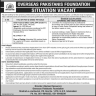 Overseas Pakistanis Foundation OPF Jobs 03 December 2019
