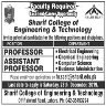 Sharif College Of Engineering And Technology Jobs 22 December 2019