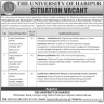 The University Of Haripur Jobs 19 December 2019