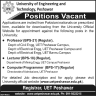 University Of Engineering And Technology Peshawar Jobs 24 December 2019