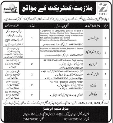 Jobs In Z.M International Private Limited 23 December 2019