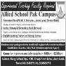 Experienced Teaching Staff Required In Allied School Jobs 19 January 2020