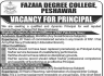 Fazaia Degree College Peshawar Jobs 04 January 2020