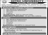HITEC University Of Taxila Jobs 11 January 2020