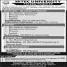 HITEC University Of Taxila Jobs 11 January 2020