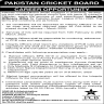 Pakistan Cricket Board (PCB) Jobs 15 January 2020