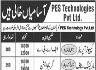 PES Technologies Pvt Ltd Jobs 05 January 2020