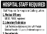 Staff Required For Hospital At Gulberg Lahore Jobs 12 January 2020