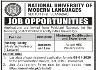 Visiting Faculty Jobs Announced In National University of Modern Languages NUML Jobs 03 January 2020