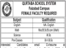 Female Faculty Required In Qurtuba School System Jobs 22 February 2020