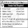 Female Staff Required In Qurtaba School System Jobs 09 February 2020