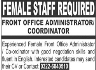 Female Staff Required In Silk School Of Tomorrow Jobs 02 February 2020