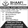 Hospital Staff Required In Shaafi International Hospital Jobs 09 February 2020