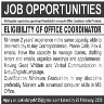 Office Coordinator Required In Private Organization Rawalpindi Jobs 19 February 2020