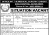 Office Of Medical Superintendent DHQ Hospital Nowshera Jobs 15 February 2020