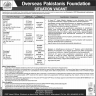 Overseas Pakistanis Foundation OPF Jobs 13 February 2020