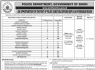 Police Department Govt Of Sindh Hyderabad Region Jobs 05 February 2020