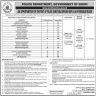 Police Department Govt Of Sindh Hyderabad Region Jobs 05 February 2020