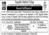 Sargodha Medical College Jobs 26 February 2020