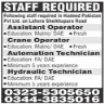 Staff Required In Hadeed Pakistan Private Limited Jobs 12 February 2020