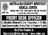 Australian Concept Infertility Medical Center Jobs 15 March 2020