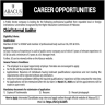 Chief Internal Auditor Required In Abacus Consulting Jobs 15 March 2020