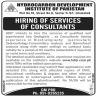Consultants Service Required In Hydrocarbon Development Institute Of Pakistan Jobs 18 March 2020