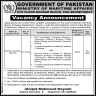 Director General Required In Ministry Of Maritime Affairs Govt Of Pakistan Jobs 16 March 2020