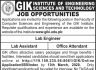 Ghulam Ishaq Khan Institute of Engineering Sciences and Technology Jobs 04 March 2020