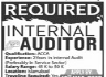 Internal Auditor Required In Hitech Networks Jobs 08 March 2020