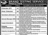 Jobs Announced In Brand Testing Services BTS Pakistan Jobs 07 March 2020