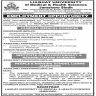 Liaquat University of Medical and Health Sciences Jobs 05 March 2020