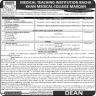 Medical Teaching Institute Bacha Khan Medical College Jobs 03 March 2020