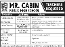 Mr Cabin Public High School Jobs 01 March 2020