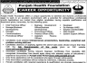 Punjab Health Foundation Jobs 19 March 2020