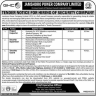 Security Company Hiring In Jamshoro Power Company Ltd GHC Jobs 23 March 2020
