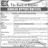 The Bank of Khyber Jobs 13 March 2020