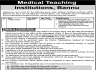 Charge Nurse Required In Medical Teaching Institutions MTI Bannu Jobs 24 April 2020